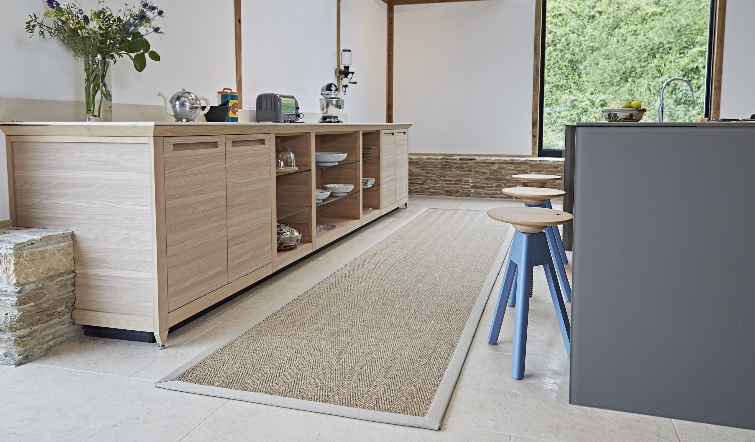 Sisal Havana Ore With Sandstone Cotton Border