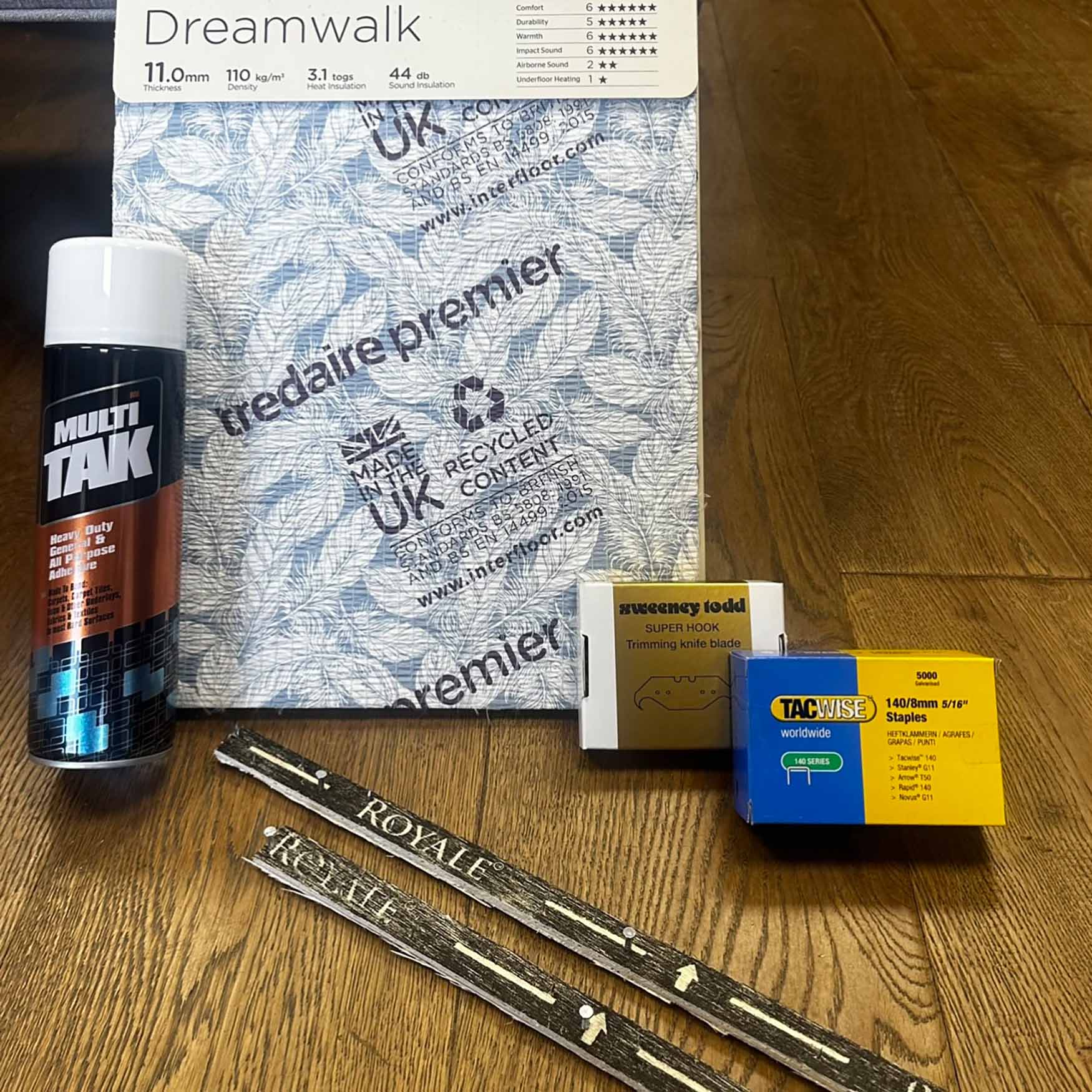 Stair Runner DIY Installation Box (Standard Carpet)