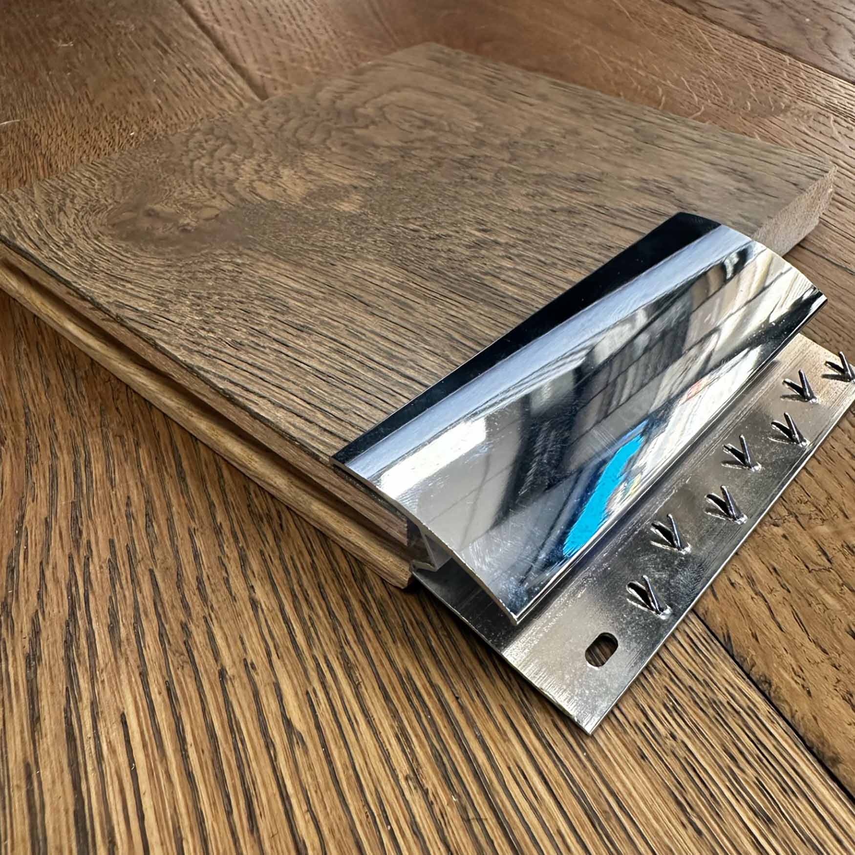 Door Bar – Carpet To Wood Or Tile – Premier Polished Chrome