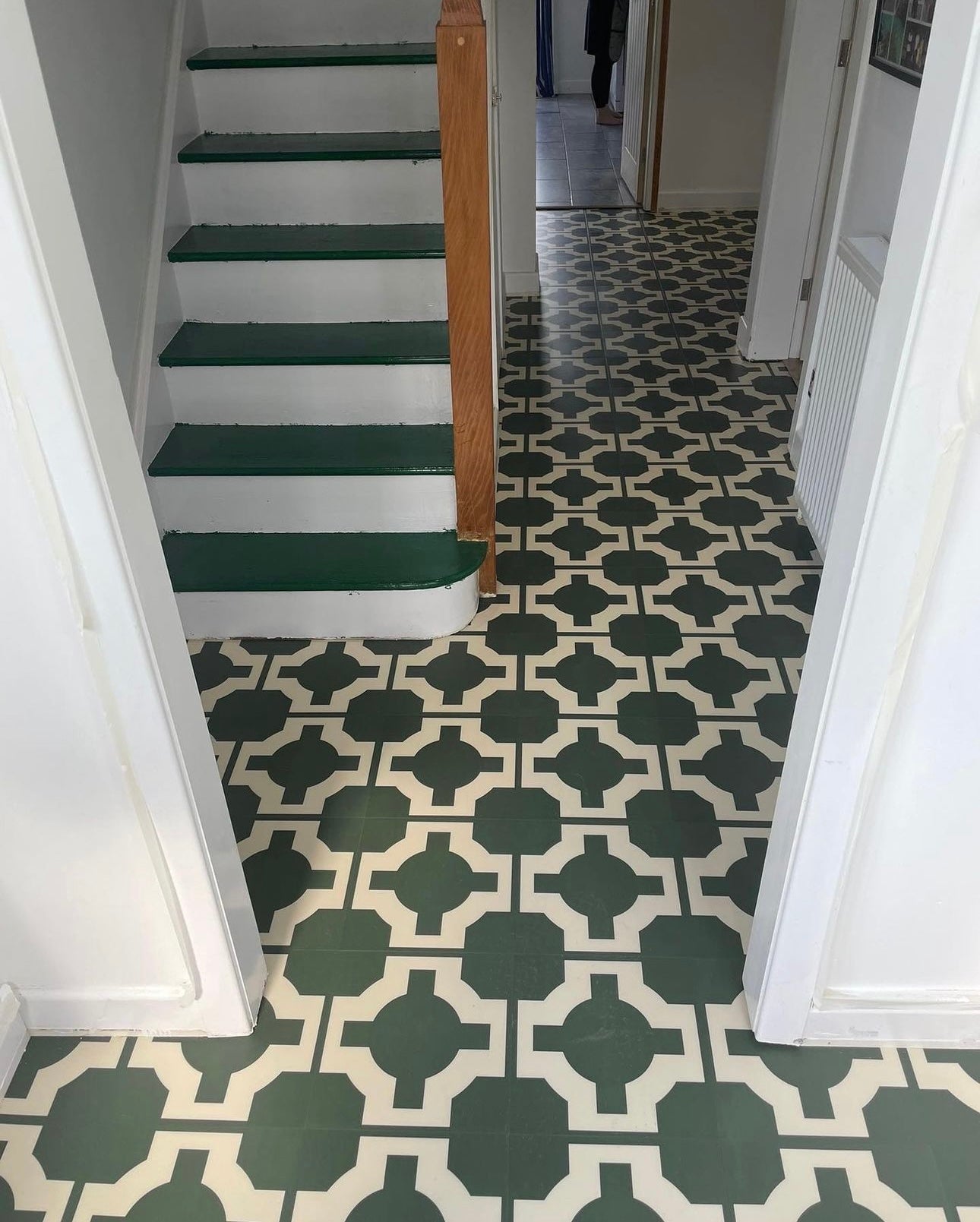 Olive Green Square Tile