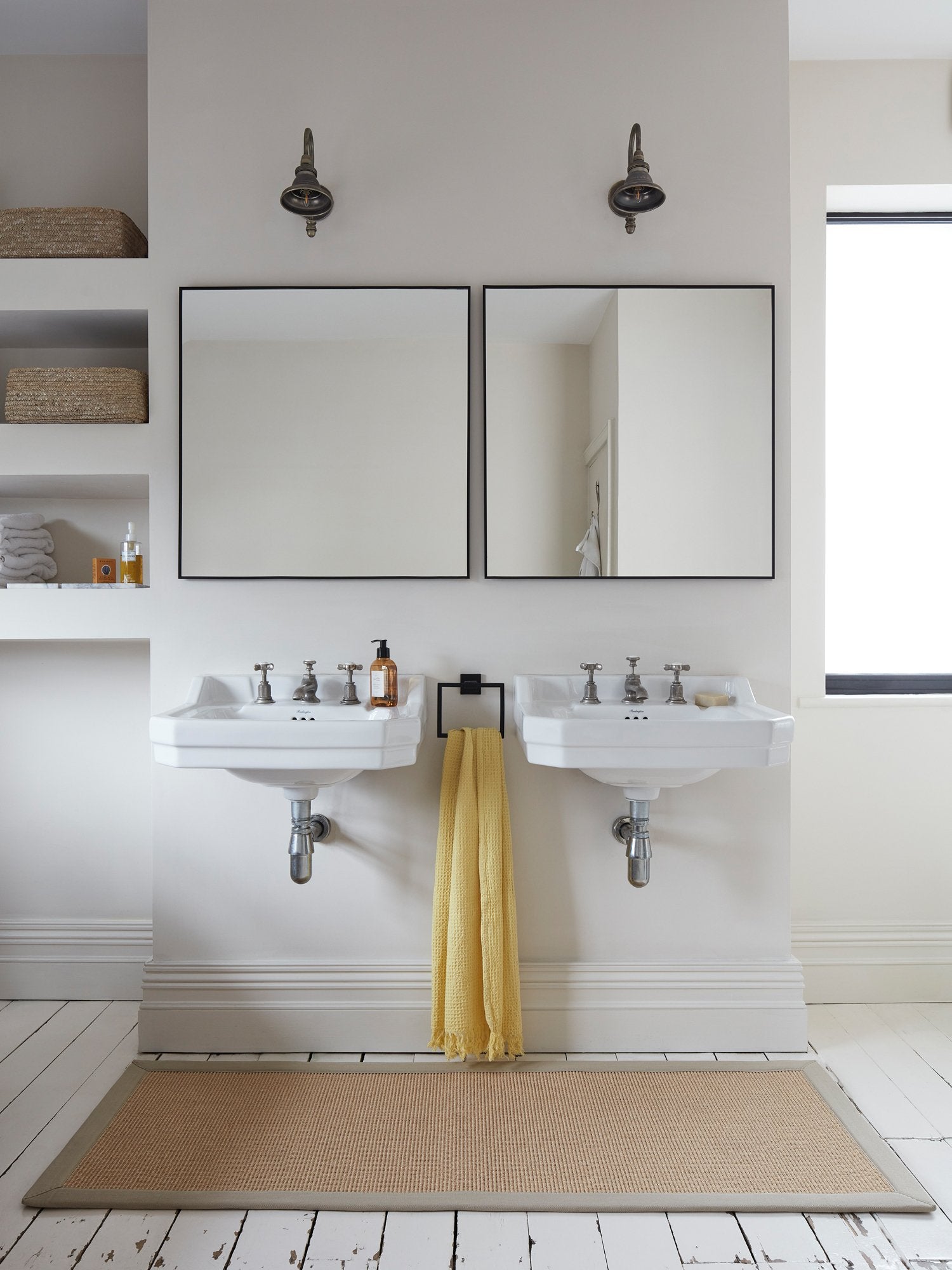 Indoor / Outdoor Sisal Boucle Citrinie Easycare With Sandstone Border